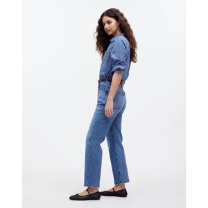Madewell The '90s Straight Crop Jean In Hazeldell Wash Size 4/26